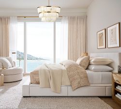 Solene Alabaster Tiered Round Chandelier (22")