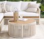 Lakewood Rope Round Outdoor Coffee Table (34")