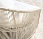 Lakewood Rope Swivel Outdoor Grand Lounge Chair