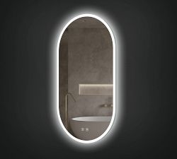 May Oval Lighted LED Mirror