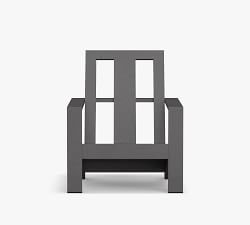 Indio Metal Adirondack Outdoor Lounge Chair