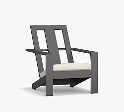 Indio Metal Adirondack Outdoor Lounge Chair