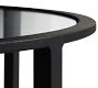 Tanner Round Glass End Table (24")