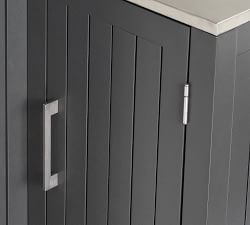 Open Box: Indio Metal Outdoor Kitchen Corner Cabinet (45")