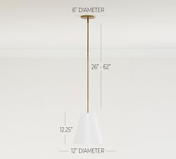 Elijah Metal Pendant (12")