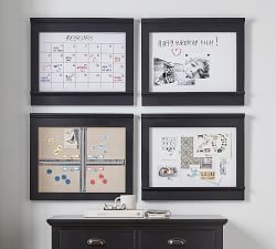 Aubrey 4-Piece Wall Organization Set - White