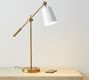 Elijah Metal USB Task Table Lamp (28")