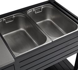 Indio Metal Outdoor Kitchen Island (58")