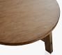 Rustic Farmhouse Round Coffee Table (44")