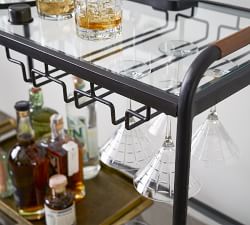Hugo Metal Bar Console (35")