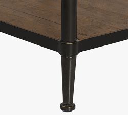 Juno Reclaimed Wood Etagere Bookcase (22")