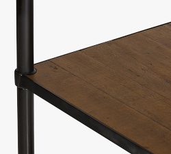 Juno Reclaimed Wood Etagere Bookcase (22")