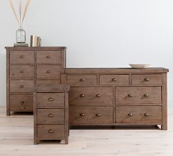 Beckett Reclaimed Wood 7-Drawer Tall Dresser