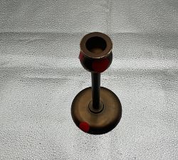 Open Box: Booker Candle Holders, Short 3.75"H - Brass