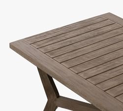Raylan Teak Outdoor Rectangular Outdoor Coffee Table