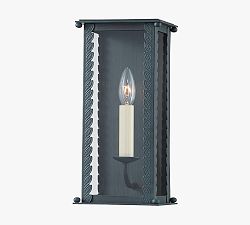 Zayd Outdoor Metal Sconce (13")