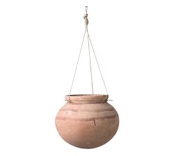 Drew Clay Hanging Planters
