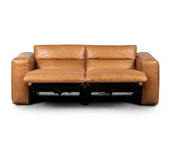 Lennox 2-Piece Leather Power Reclining Sofa (89")