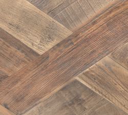 Parquet Reclaimed Wood Writing Desk