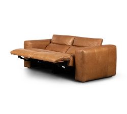 Lennox 2-Piece Leather Power Reclining Sofa (89")