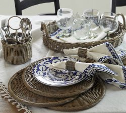 Willow Wicker Napkin Rings