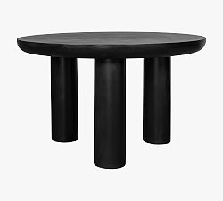 Alina Concrete Round Outdoor Dining Table (51")