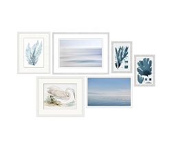 Coastal Blues Gallery Wall