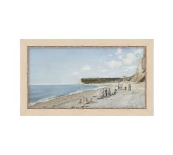 Seaside Holiday Framed Wall Art Print