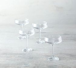 Echo Coupe Glasses, Set of 4