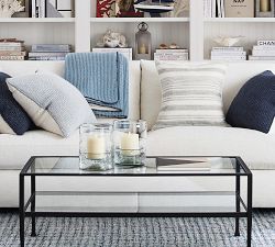 Recycled Glass Display Hurricane Candle Holder