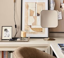 Sculpted Neutrals Framed Print