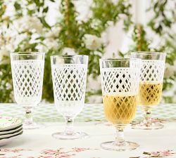 Monique Lhuillier Trelliage Goblets - Set of 4
