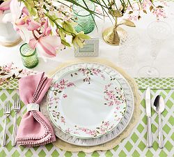 Monique Lhuillier Garden Trellis Dinner Plates - Set of 4