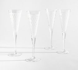 Monique Lhuillier Trelliage Champagne Flutes - Set of 4