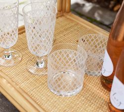 Monique Lhuillier Trelliage Cocktail Glasses - Set of 4