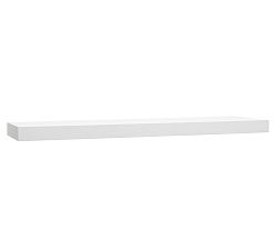 Open Box: Brighton Floating Wood Shelf (14"D x 48"W) - Bright White