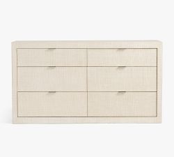 Cape Woven 6-Drawer Wide Dresser (60")