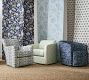 Irving Roll Arm Swivel Chair