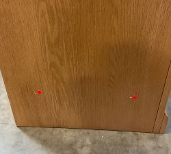 Open Box: Aubrey Modular Media Collection, Cabinet Door Base 36"W x 36"H - Seadrift