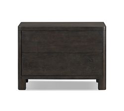 Open Box: Bedrock Nightstand (34") - Smoked Black