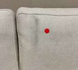 Open Box: Build Your Own Pearce Square Arm Sectional, Right Loveseat - Performance Boucle Oatmeal