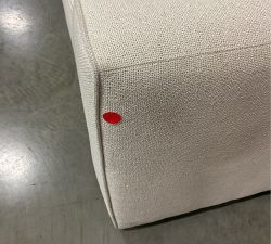 Open Box: Build Your Own Pearce Square Arm Sectional, Right Loveseat - Performance Boucle Oatmeal