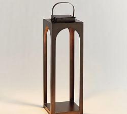 Open Box: Sydney Solar Lantern, Large - Bronze