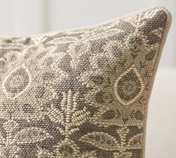 Brett Embroidered Pillow Cover