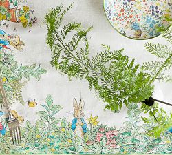 Peter Rabbit™ Garden Cotton/Linen Table Throw