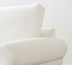 Canyon Roll Arm Chaise Sectional (121"&ndash;165")