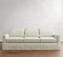 York Square Arm Deep Seat Slipcovered Sofa (60"-108")