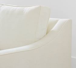 Cameron Slope Arm Chaise Sectional (96")