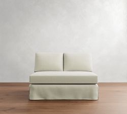 York Square Arm Sectional Component Replacement Slipcovers