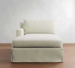 York Square Arm Sectional Component Replacement Slipcovers